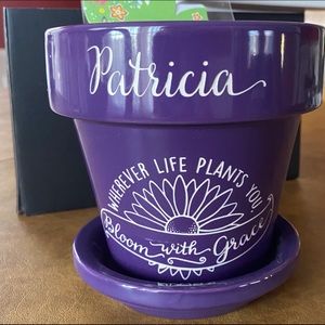 🌟$6 Wildflower seeded plant pot for “Patricia”